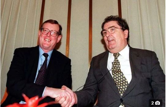 David Trimble, one of the architects of the Good Friday Agreement, has died