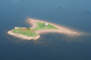Aerial view of Hospital Island 2
